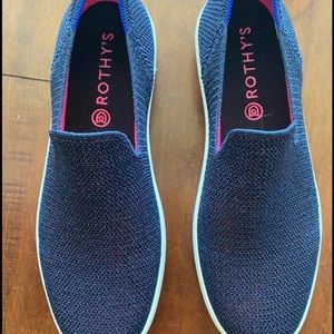 Rothy’s Metallic Lattice Sneakers